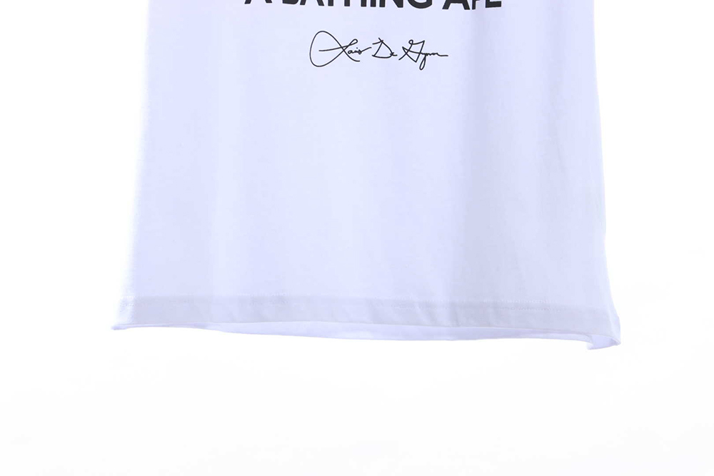 BAPExLDG Joint Color Geometric Fragment Short Sleeve TSK1