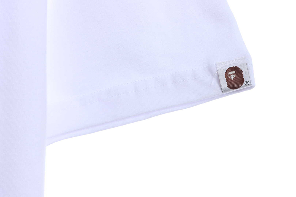 BAPExLDG Joint Color Geometric Fragment Short Sleeve TSK1