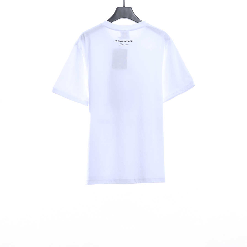 BAPExLDG Joint Color Geometric Fragment Short Sleeve TSK1