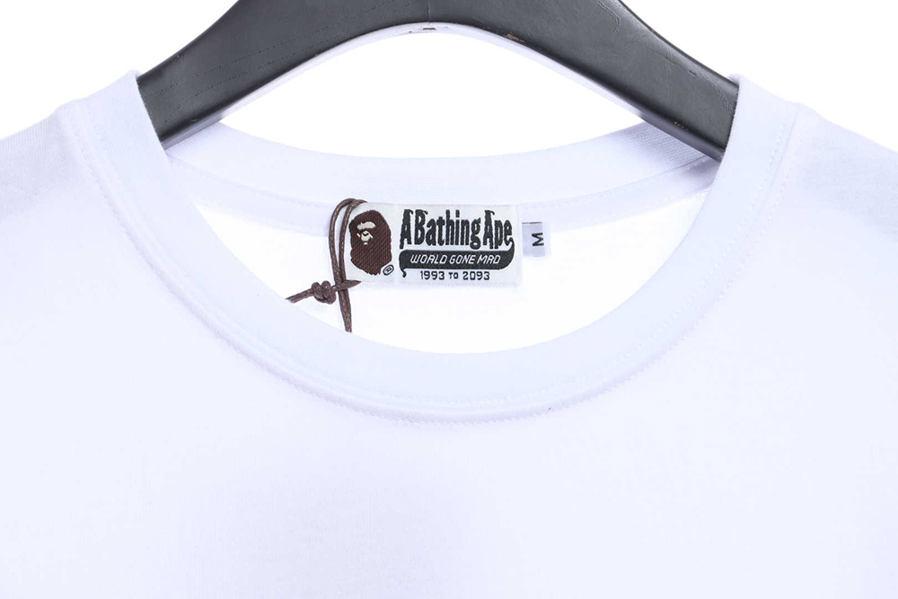 BAPE gradient print short sleeves