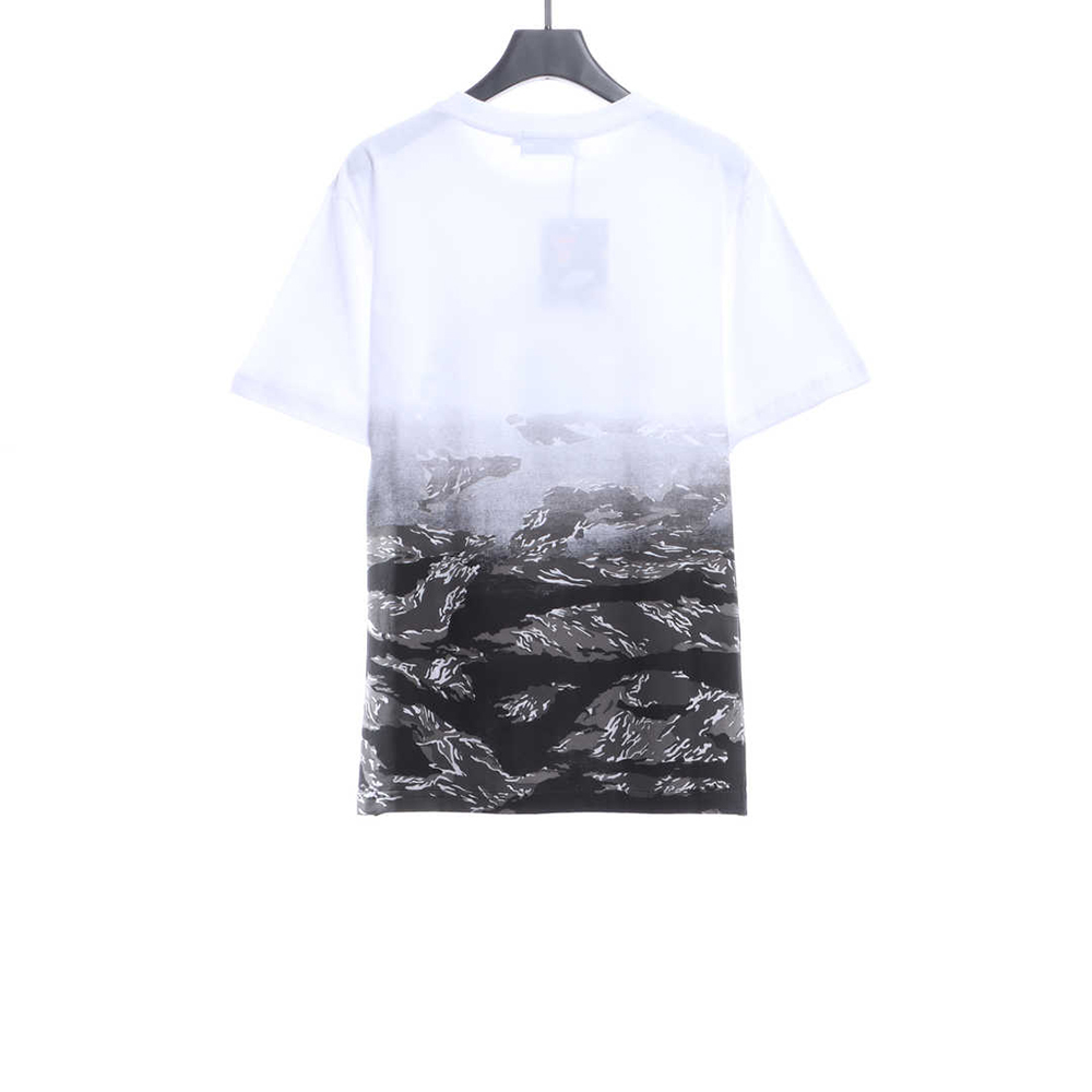 BAPE gradient print short sleeves