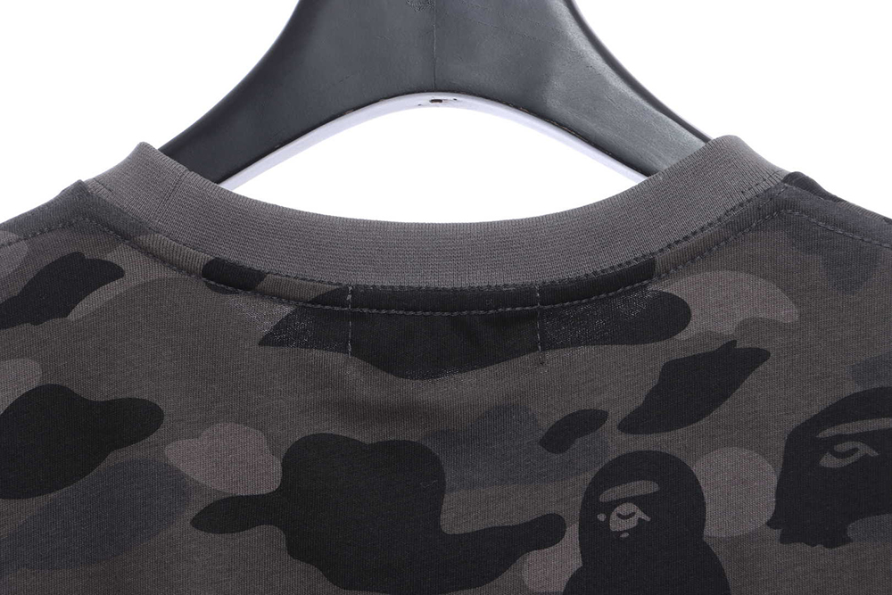 BAPE classic camouflage print short sleeves