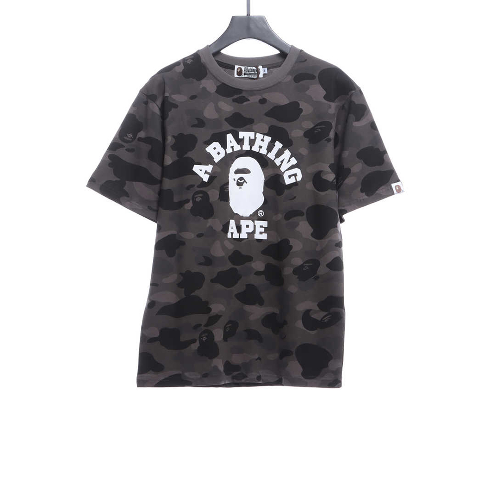 BAPE classic camouflage print short sleeves