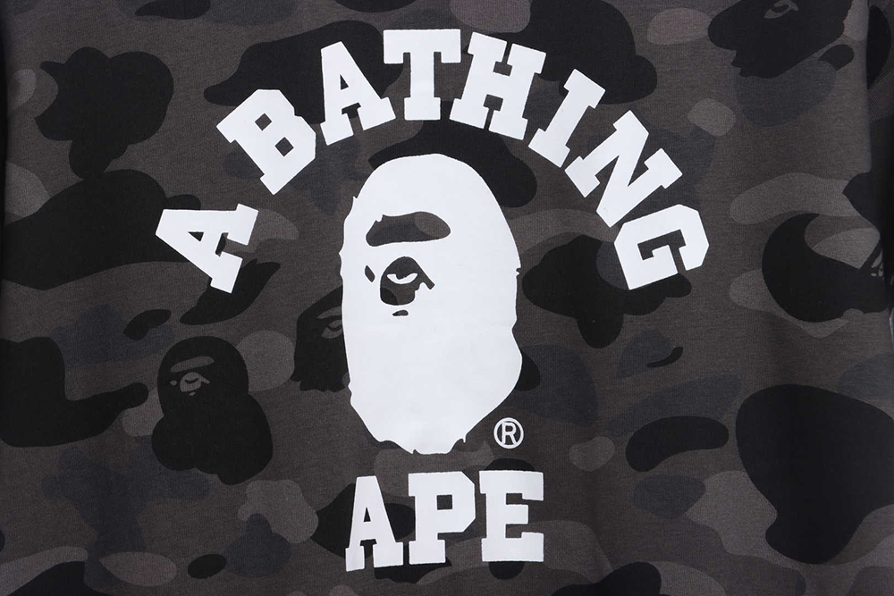 BAPE classic camouflage print short sleeves