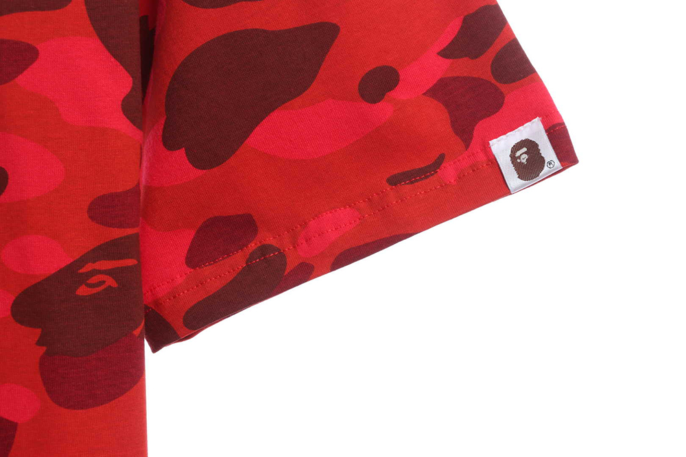 BAPE classic camouflage print short sleeve TSK2