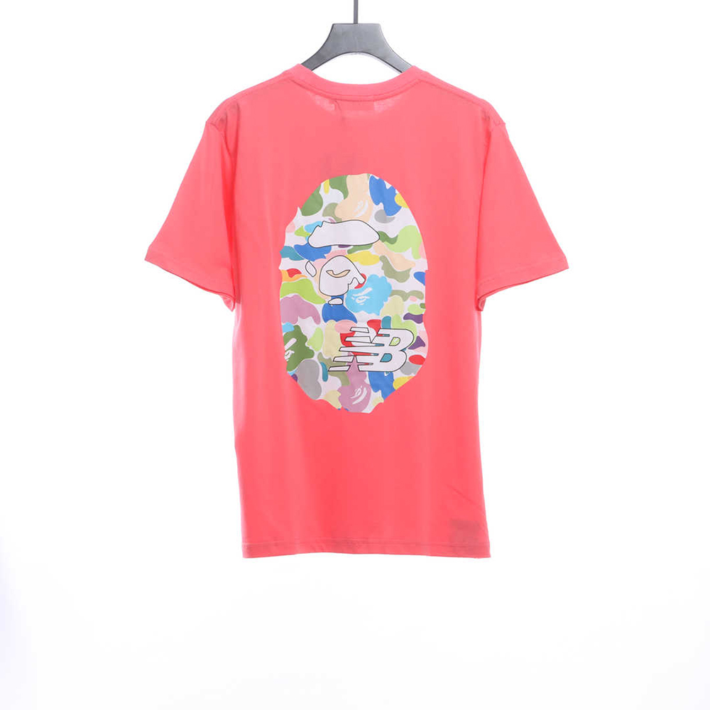 BAPE joint NB limited camouflage ape head short sleeves