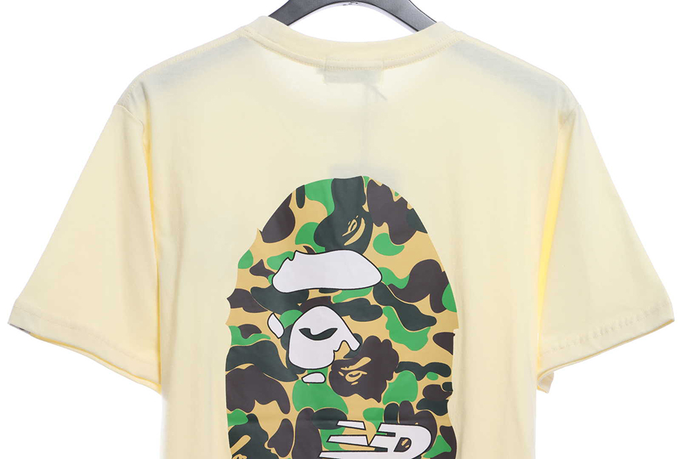 BAPE joint NB limited camouflage ape head short sleeve TSK1