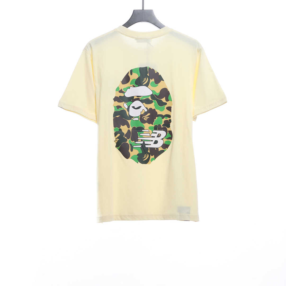 BAPE joint NB limited camouflage ape head short sleeve TSK1