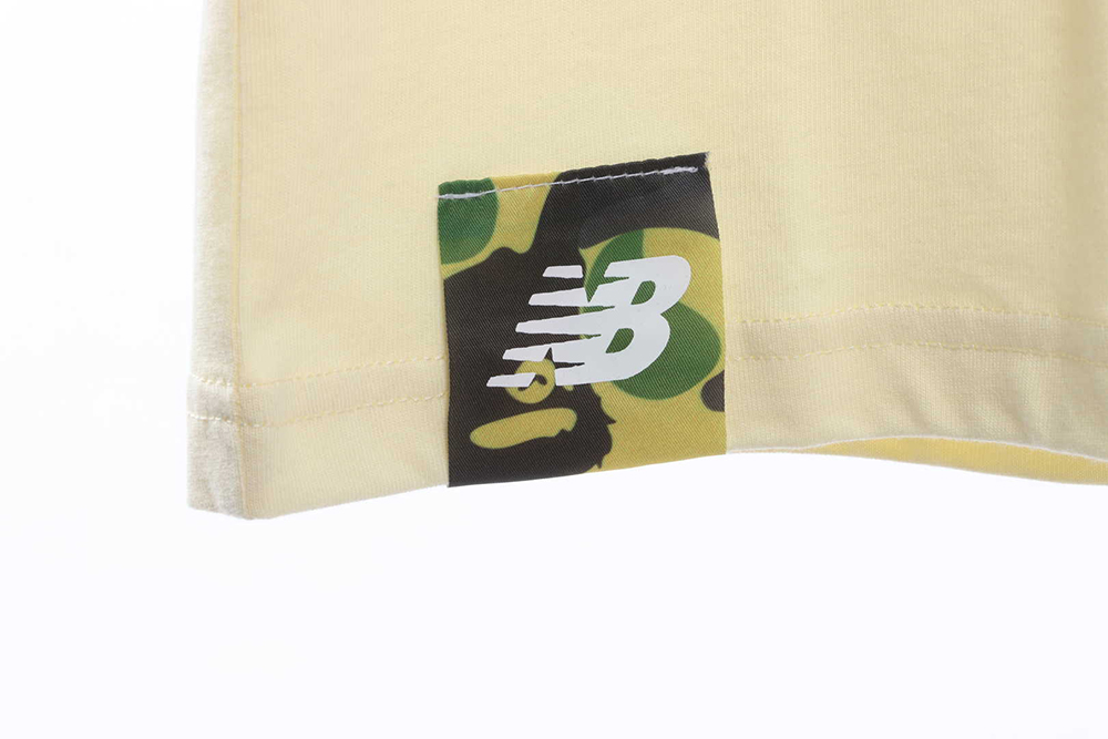 BAPE joint NB limited camouflage ape head short sleeve TSK1