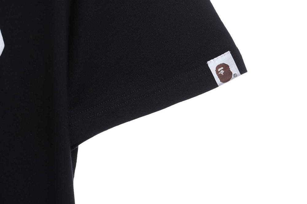BAPE ape man colorful foam print short sleeves