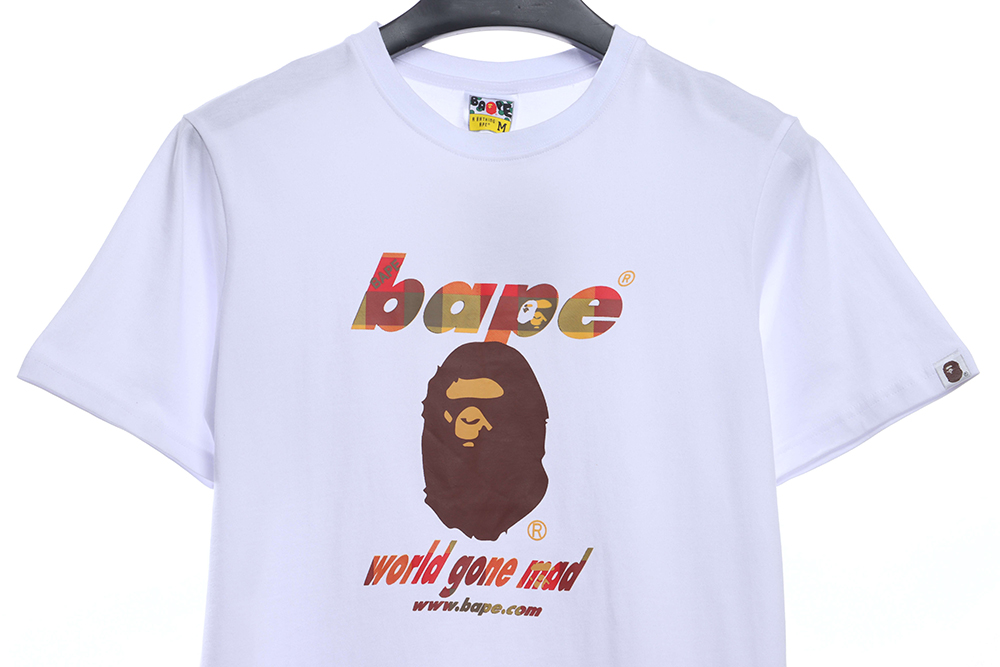 BAPE Ape Head Crazy World Series Short Sleeve