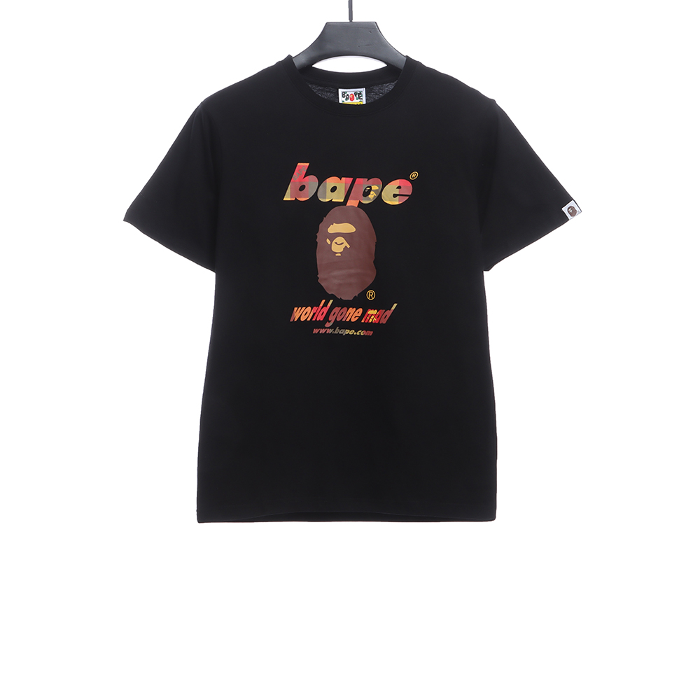 BAPE Ape Head Crazy World Series Short Sleeve TSK1