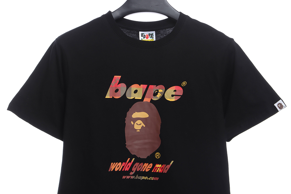 BAPE Ape Head Crazy World Series Short Sleeve TSK1