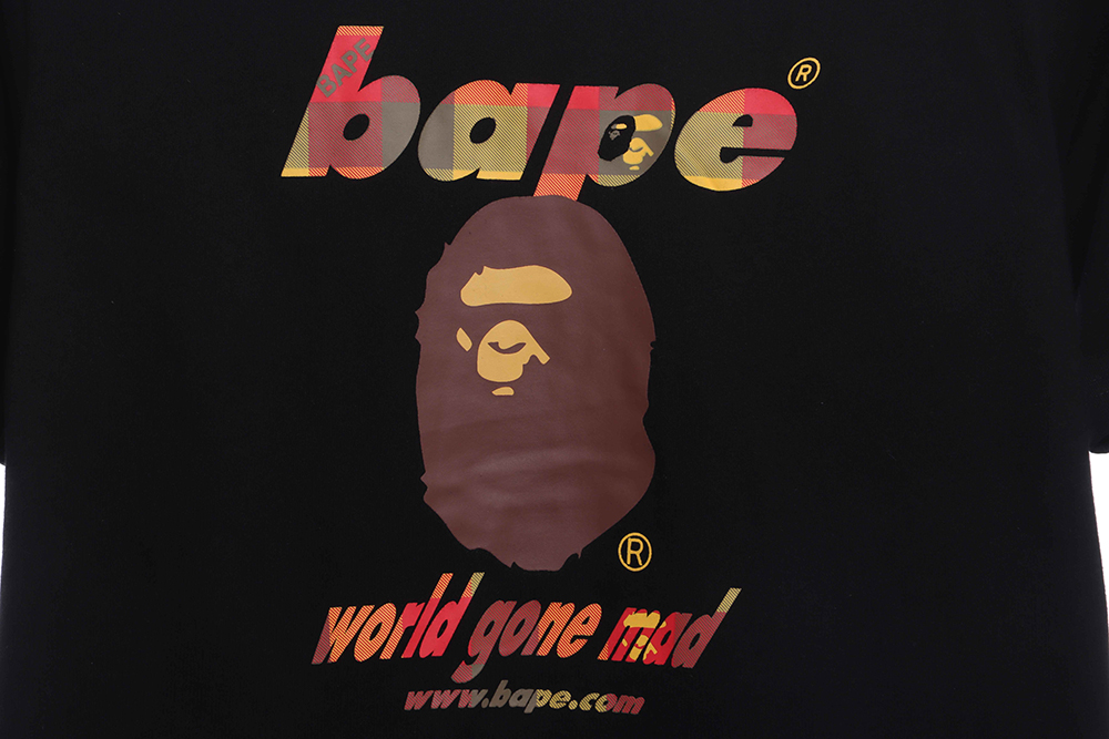 BAPE Ape Head Crazy World Series Short Sleeve TSK1