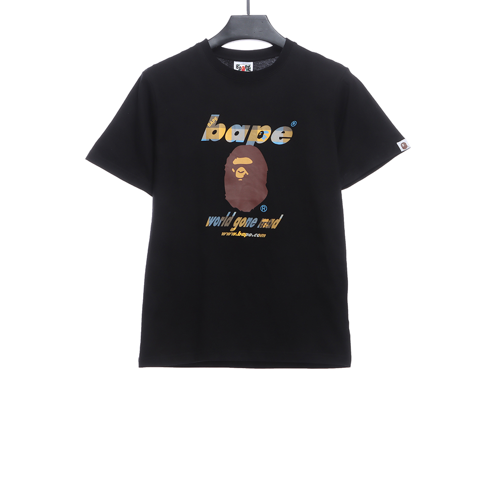 BAPE Ape Head Crazy World Series Short Sleeve TSK2
