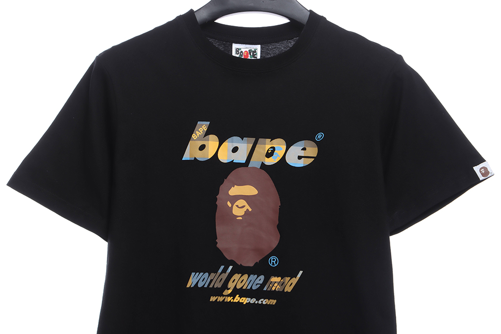 BAPE Ape Head Crazy World Series Short Sleeve TSK2