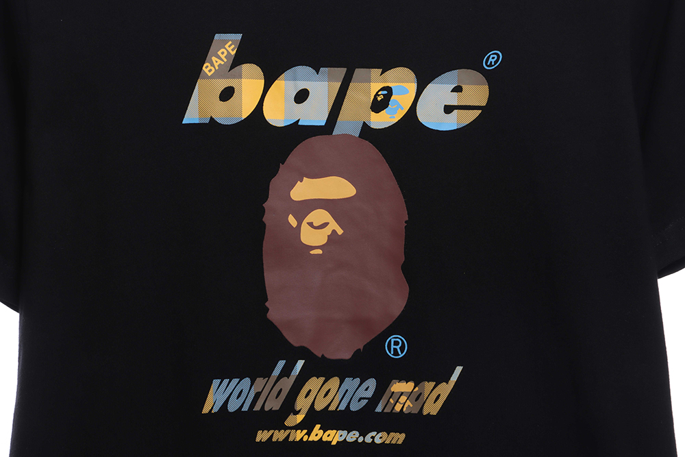 BAPE Ape Head Crazy World Series Short Sleeve TSK2