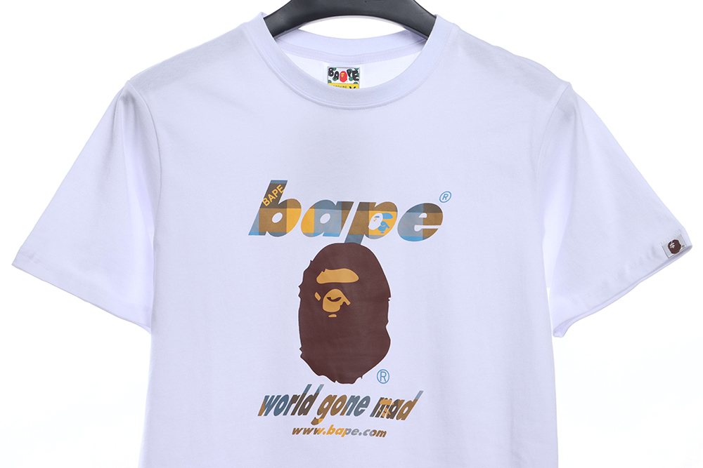 BAPE Ape Head Crazy World Series Short Sleeve TSK3