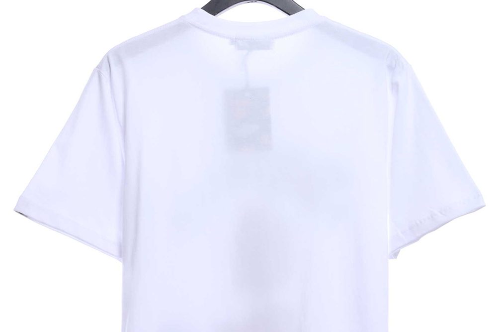 BAPE ape head logo color print short sleeve TSK1