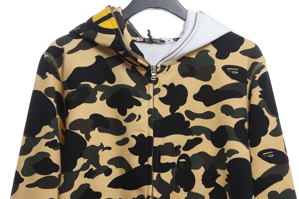 BAPE joint hell kitty camouflage zipper hoodie TSK1