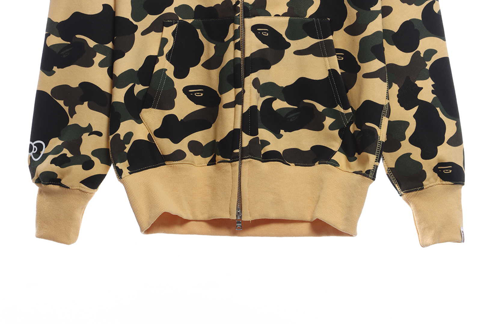 BAPE joint hell kitty camouflage zipper hoodie TSK1