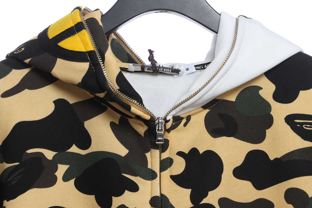 BAPE joint hell kitty camouflage zipper hoodie TSK1