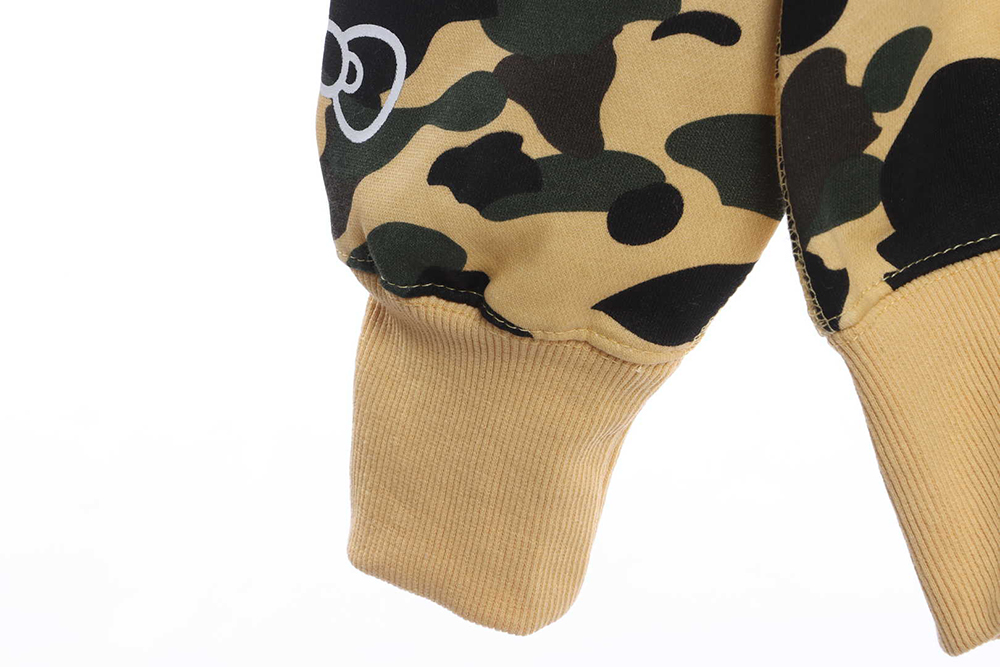 BAPE joint hell kitty camouflage zipper hoodie TSK1