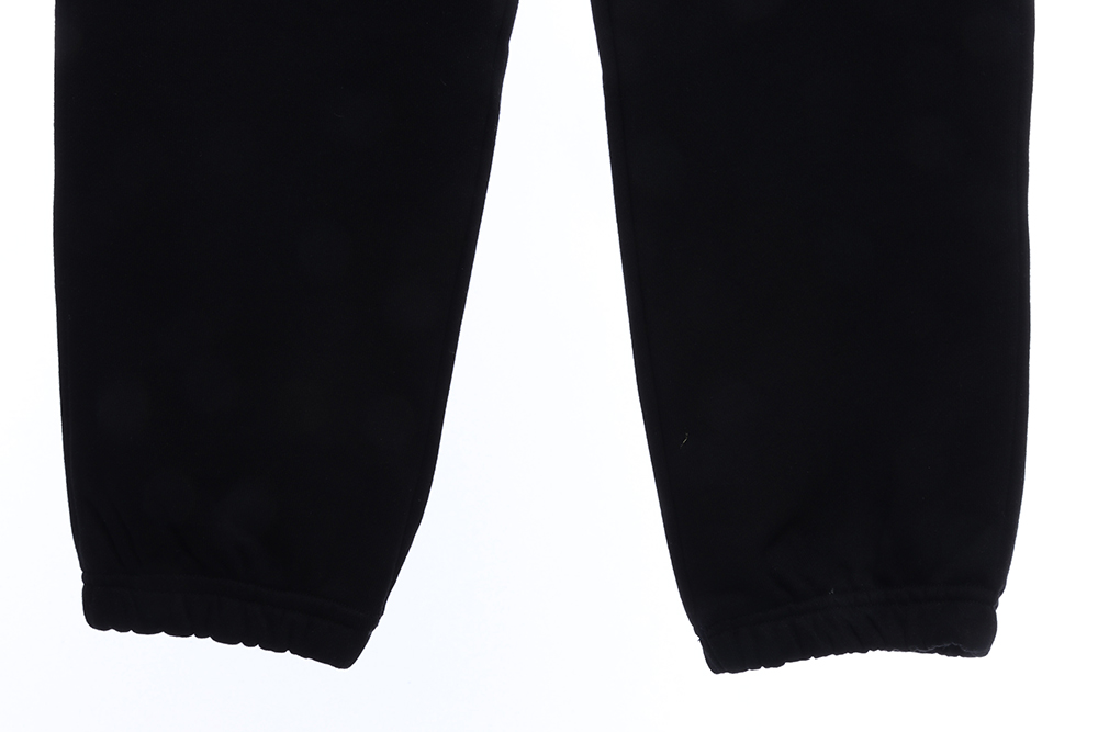 selena capsule collection embroidered logo terry trousers