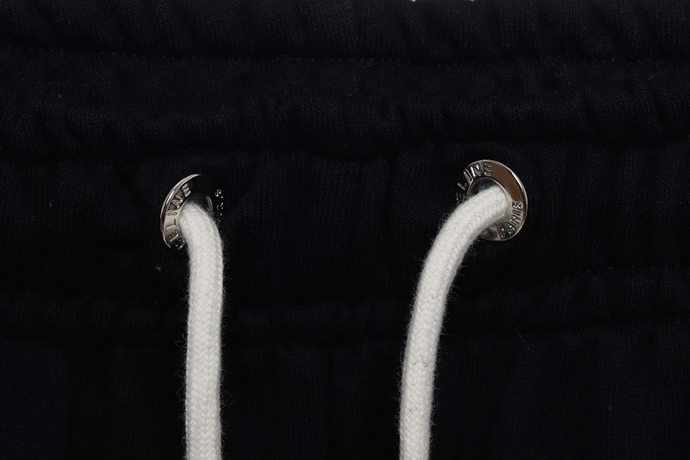 selena capsule collection embroidered logo terry trousers