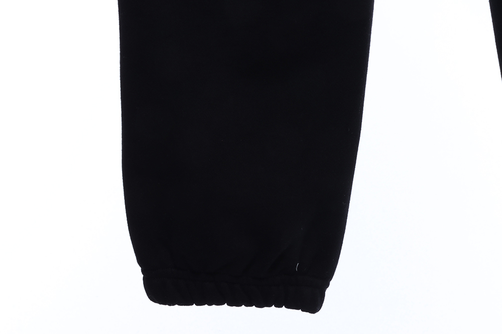 selena capsule collection embroidered logo terry trousers