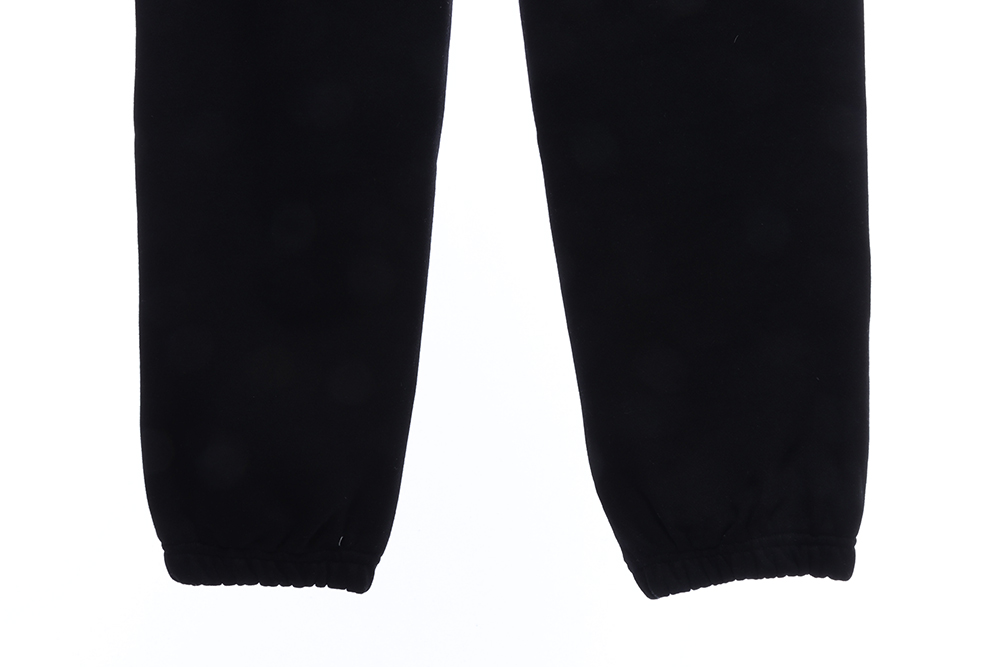 selena capsule collection embroidered logo terry trousers