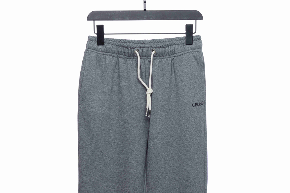 Selena capsule series embroidered logo terry trousers TSK1