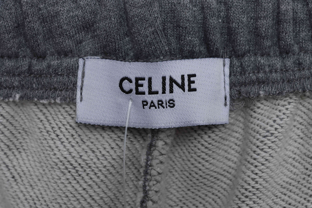 Selena capsule series embroidered logo terry trousers TSK1