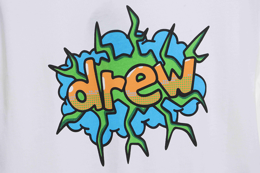 DREW explosion print short sleeves