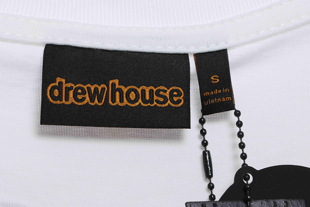 Drew cartoon funny bear print short sleeves