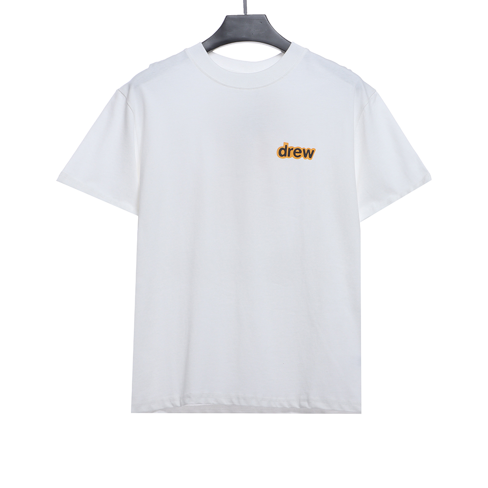 Drew cartoon funny bear print short sleeves