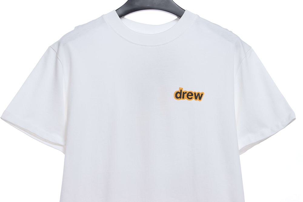 Drew cartoon funny bear print short sleeves