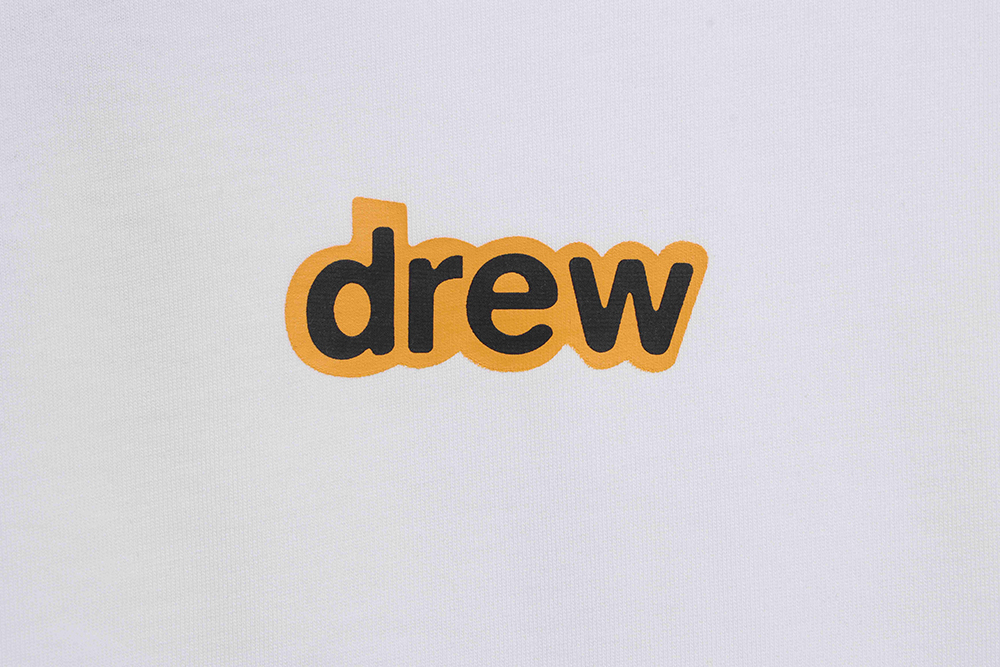 Drew cartoon funny bear print short sleeves