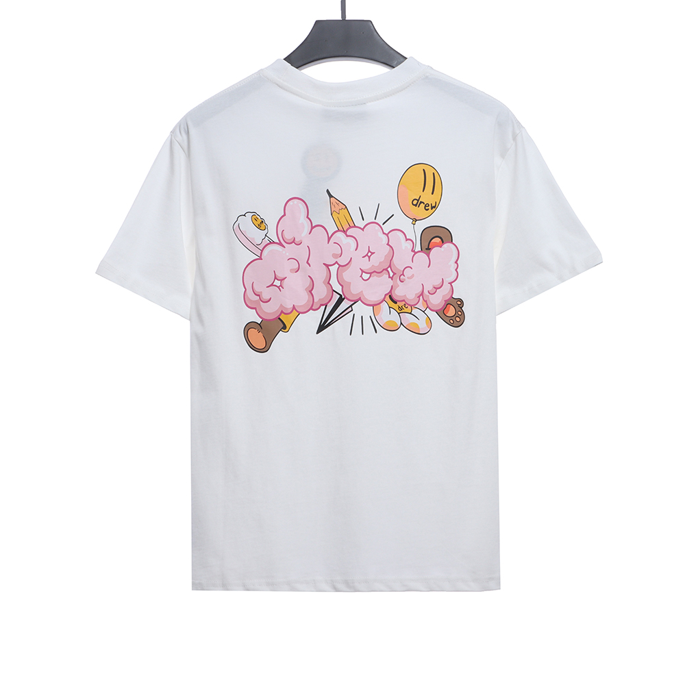 Drew Smiley Balloon Graffiti Short Sleeve