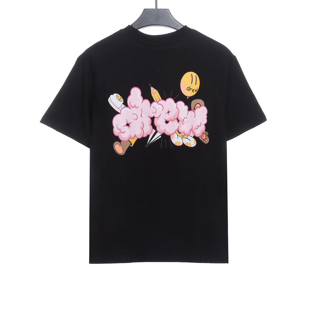Drew Smiley Balloon Graffiti Short Sleeve TSK1