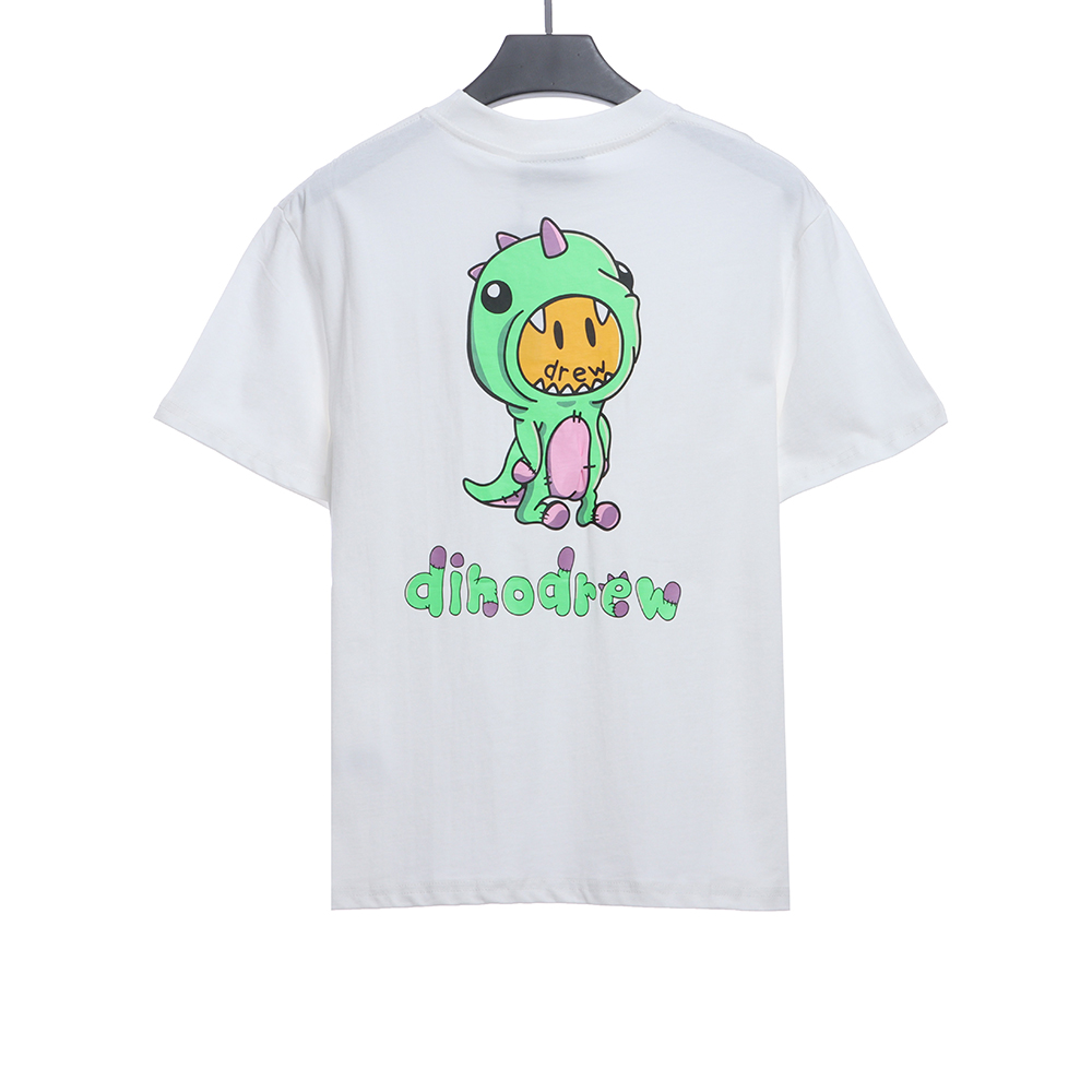 DREW cartoon dinosaur print short sleeve TSK1