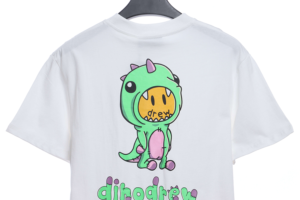 DREW cartoon dinosaur print short sleeve TSK1