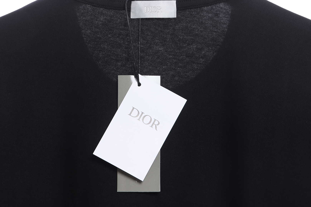 Dior By Erl series embroidered letters short sleeve TSK1