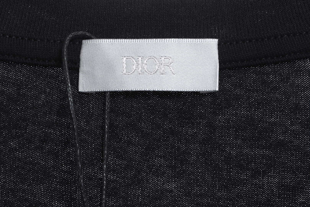 Dior By Erl series embroidered letters short sleeve TSK1