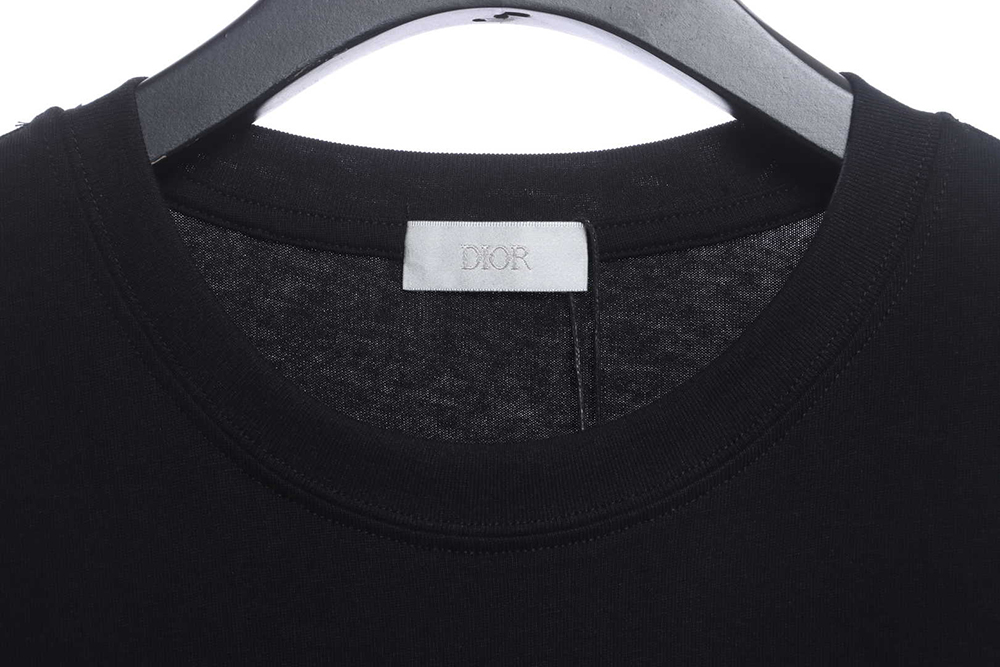 Dior By Erl series embroidered letters short sleeve TSK1
