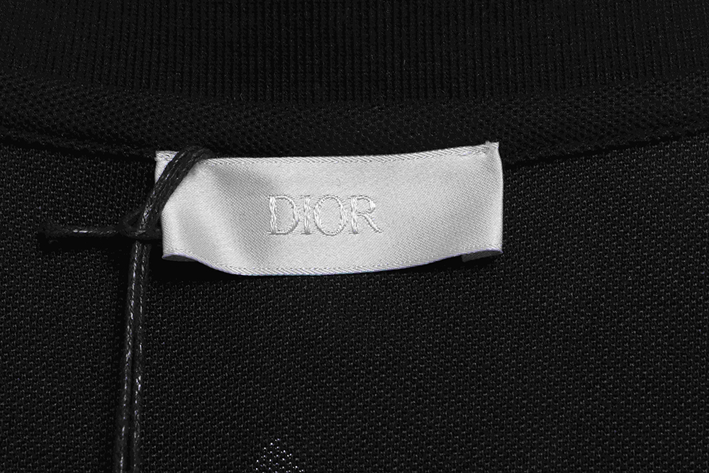 Dior CD Embroidered Short Sleeve POLO
