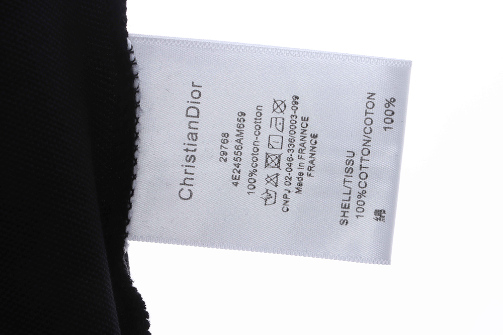 Dior CD Embroidered Short Sleeve POLO