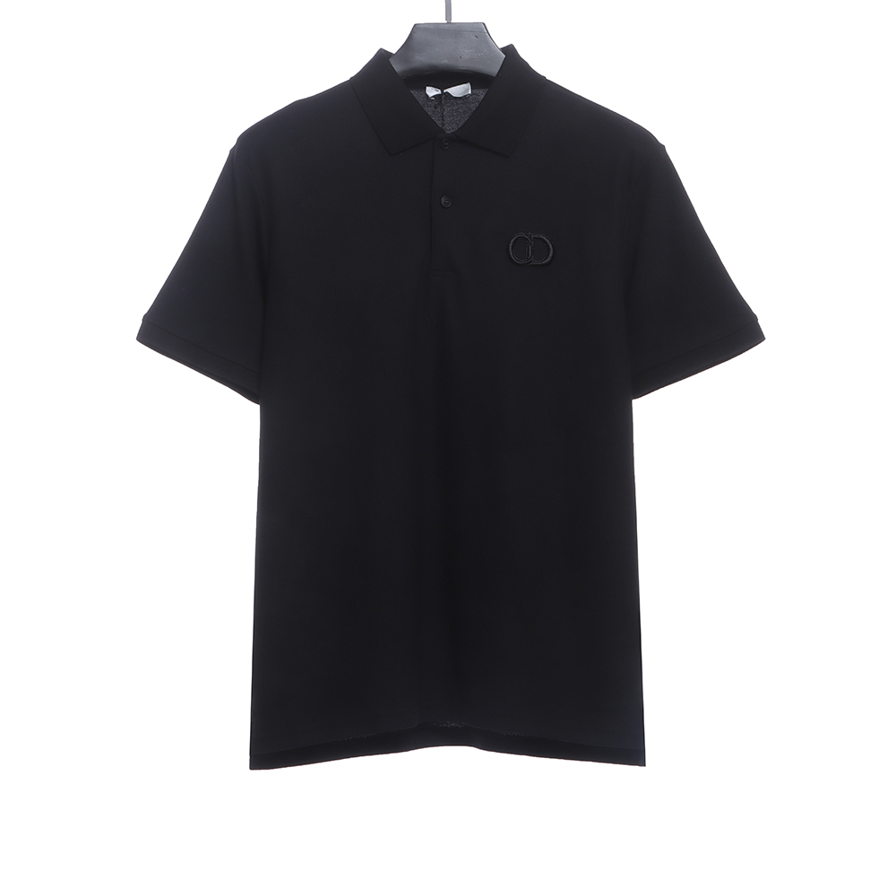 Dior CD Embroidered Short Sleeve POLO
