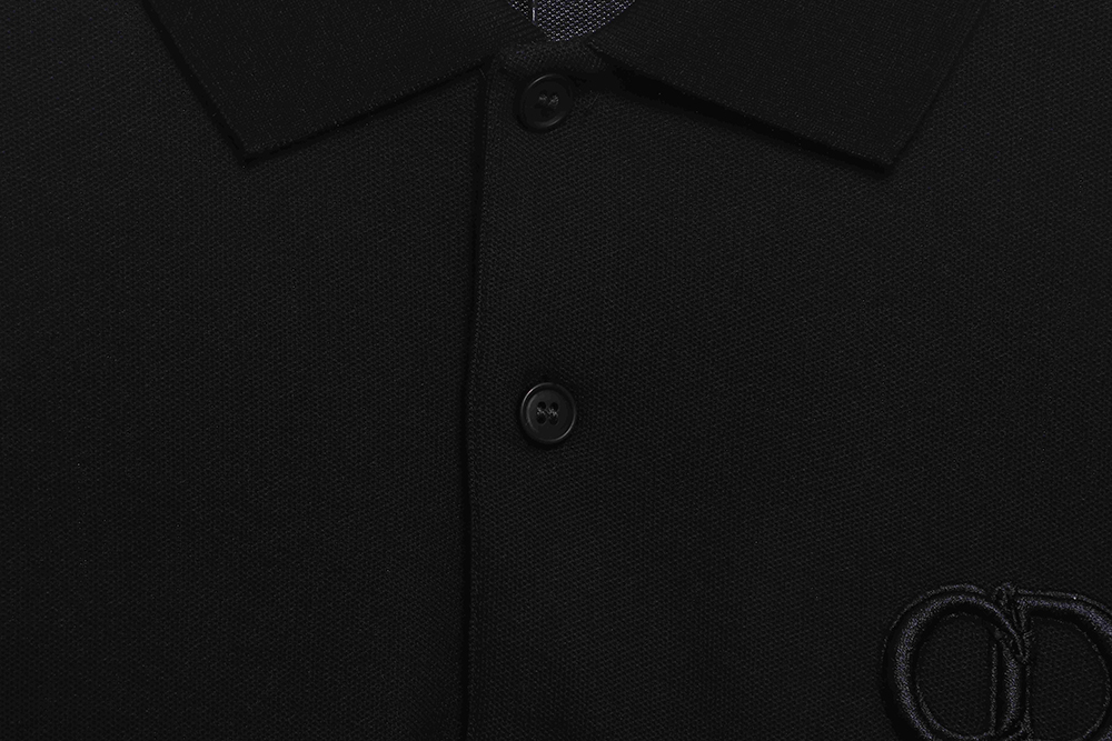 Dior CD Embroidered Short Sleeve POLO