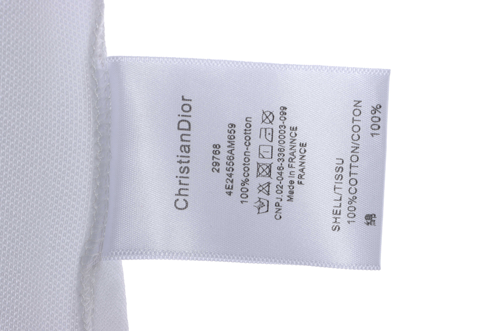 Dior CD embroidery short sleeve POLOTSK1